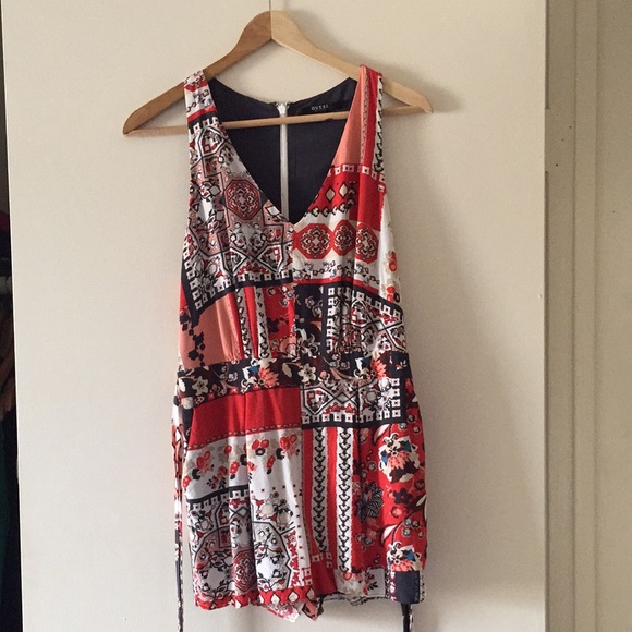 Guess Other - Guess Patterned Romper